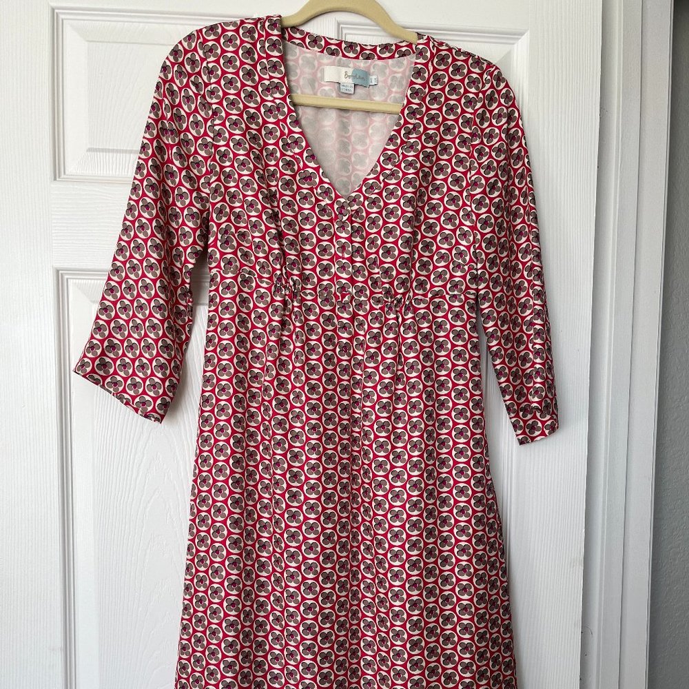 Boden print dress